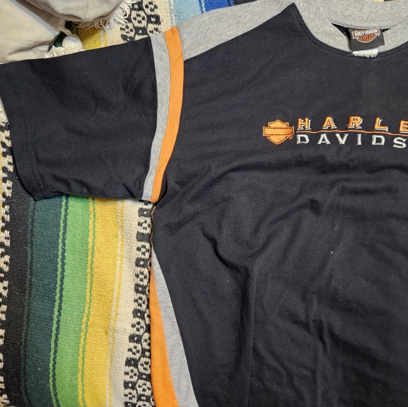 Men's Harley-Davidson mock Tee 3 colors Judson Indiana - Picture 2 of 6